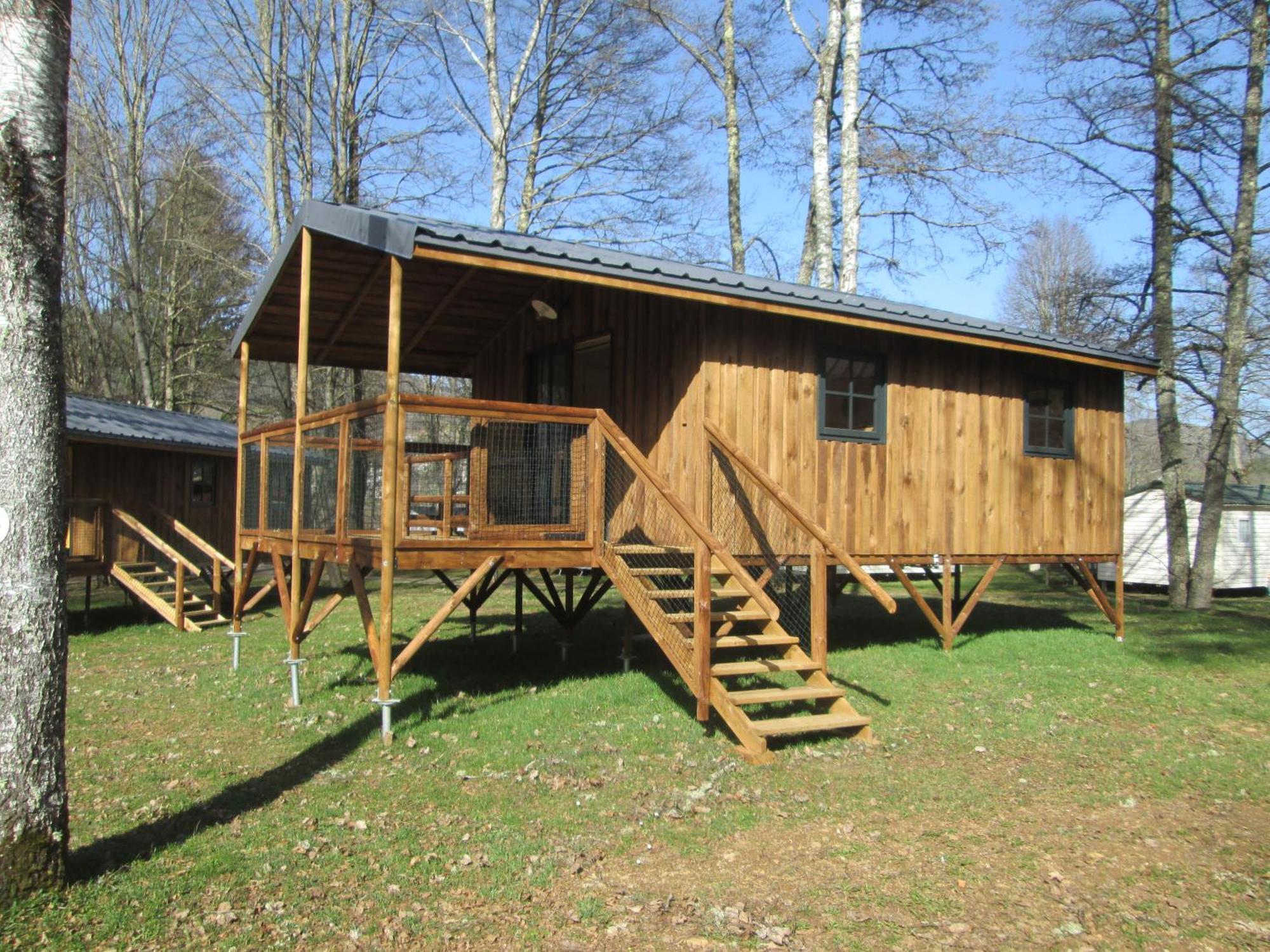 Camping La Borie Basse Condat  エクステリア 写真